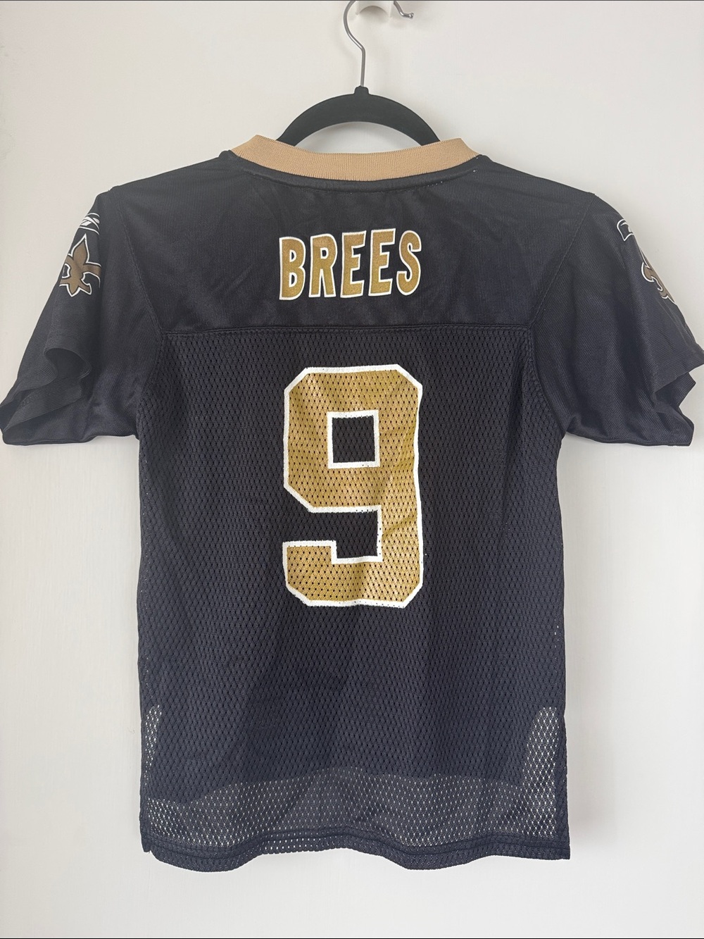 Kids Saints Drew Brews Football Jersey #9